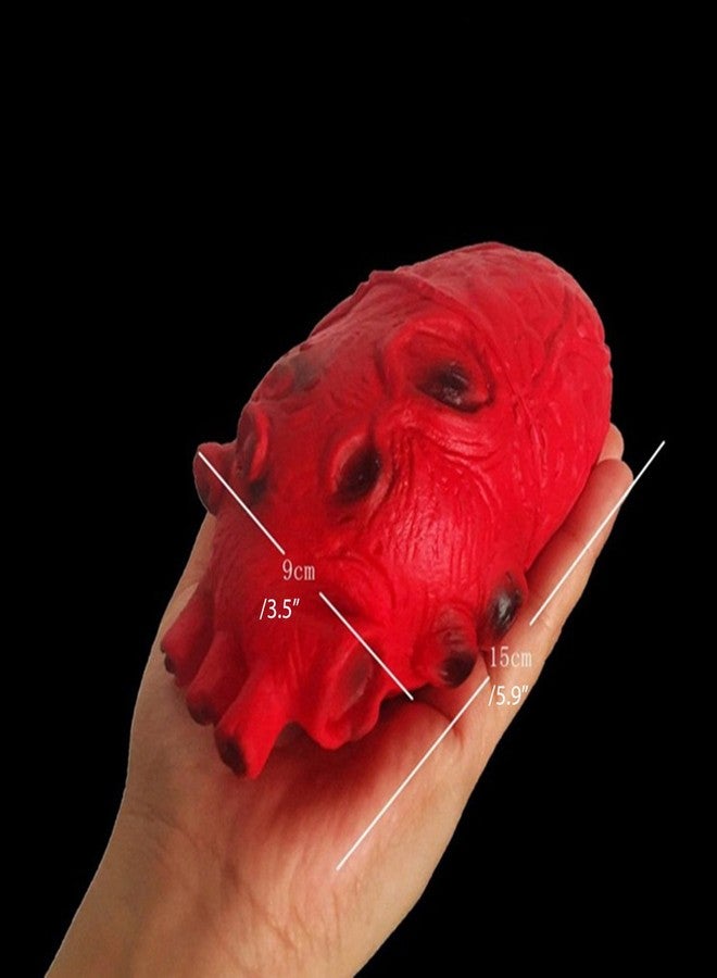 Unigift Bloody Scary Fake Human Brain Horrible Heart Organ for Trick Toys Halloween Props Festival Decoration Haunted House - Image 5